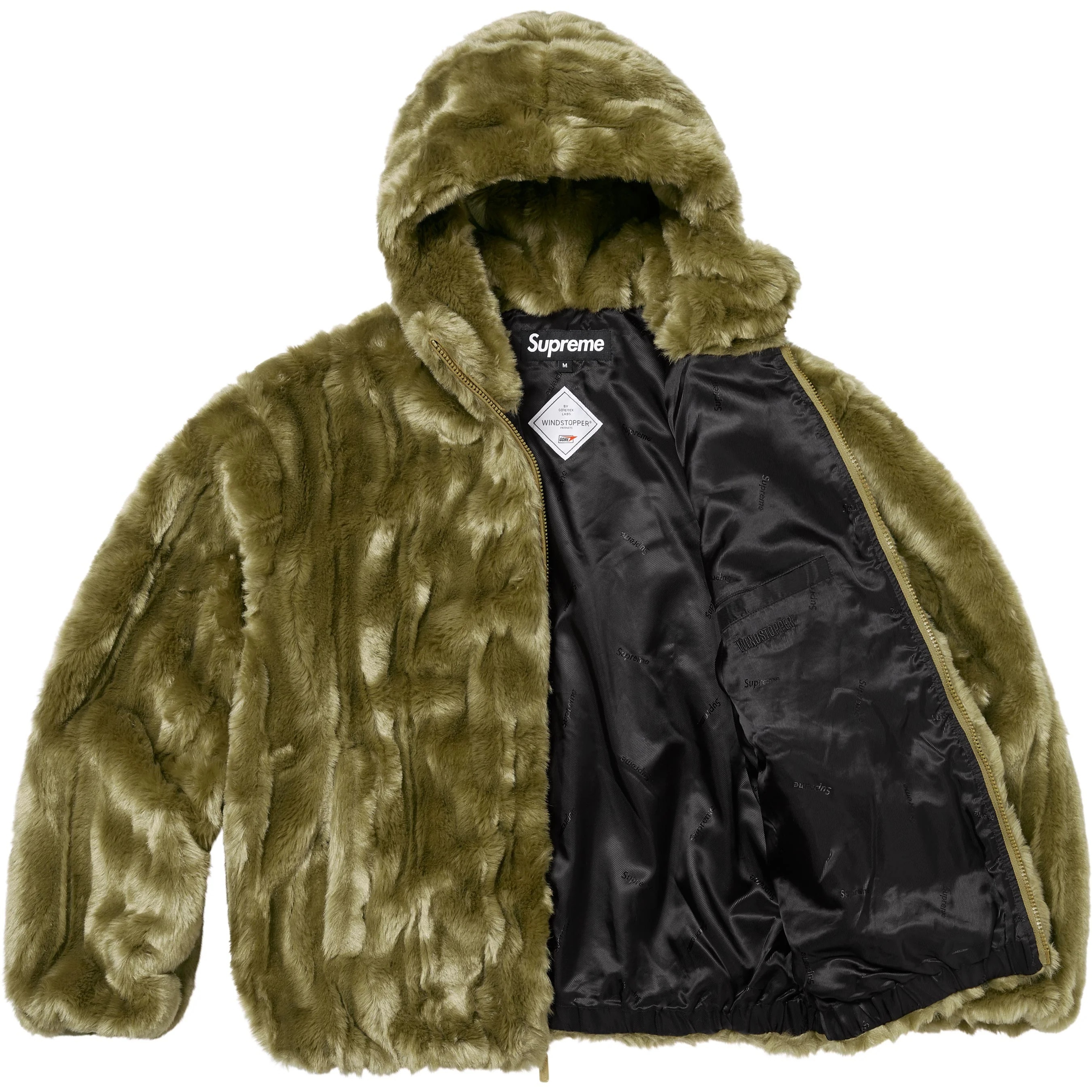 Faux Fur Hooded Jacket view 13